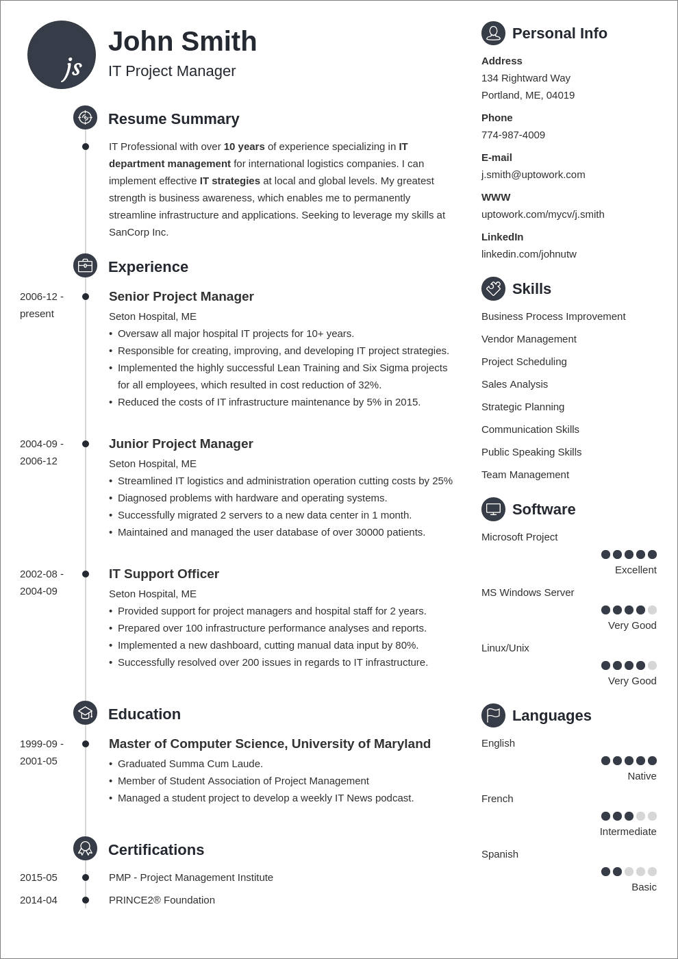 25 Resume Templates For Microsoft Word Free Download