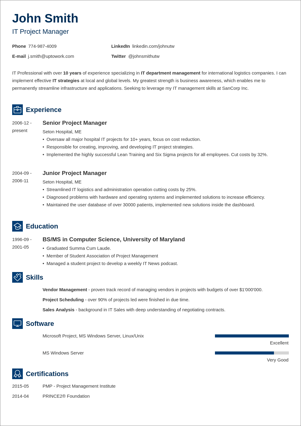 resume templates download microsoft word