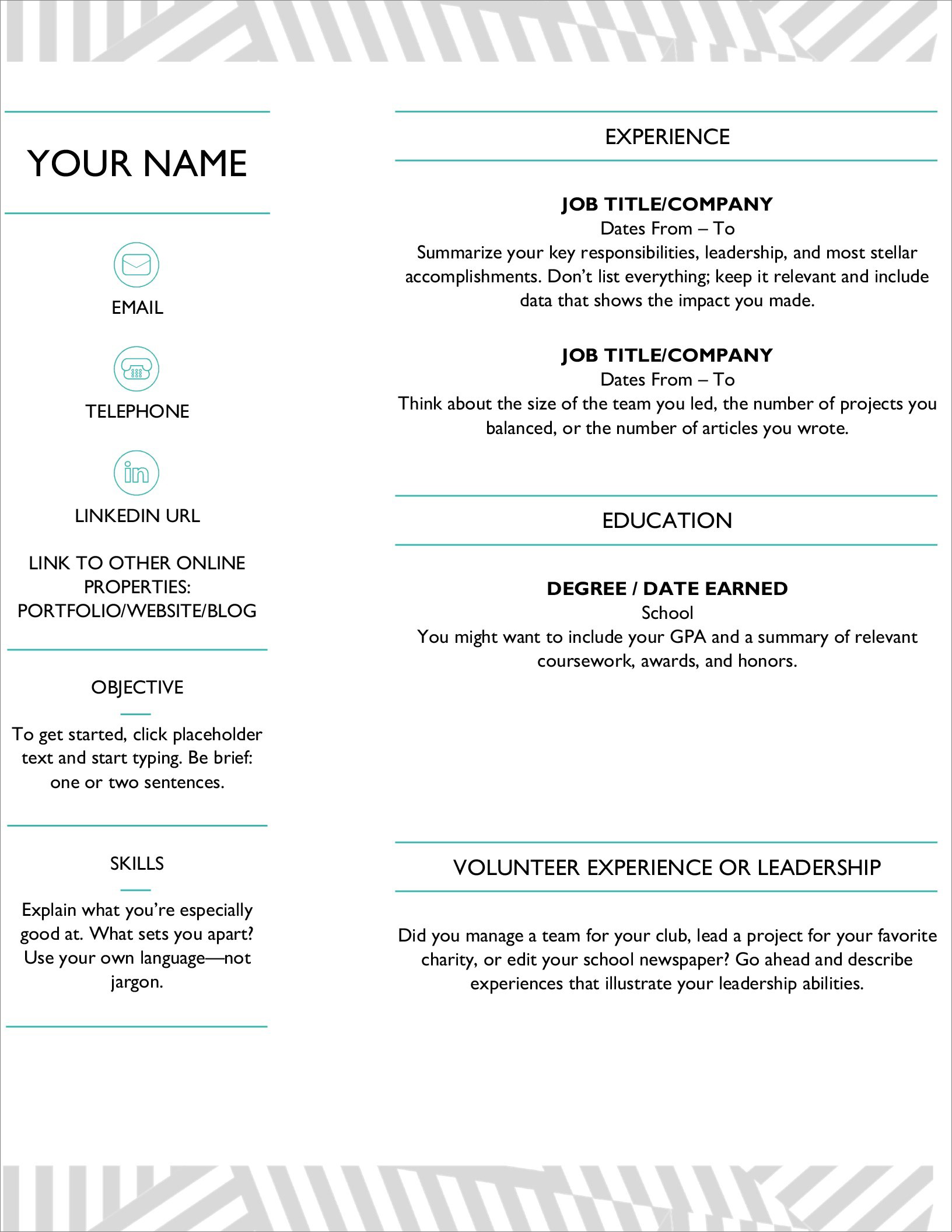 Free Word Doc Resume Template from cdn-images.zety.com