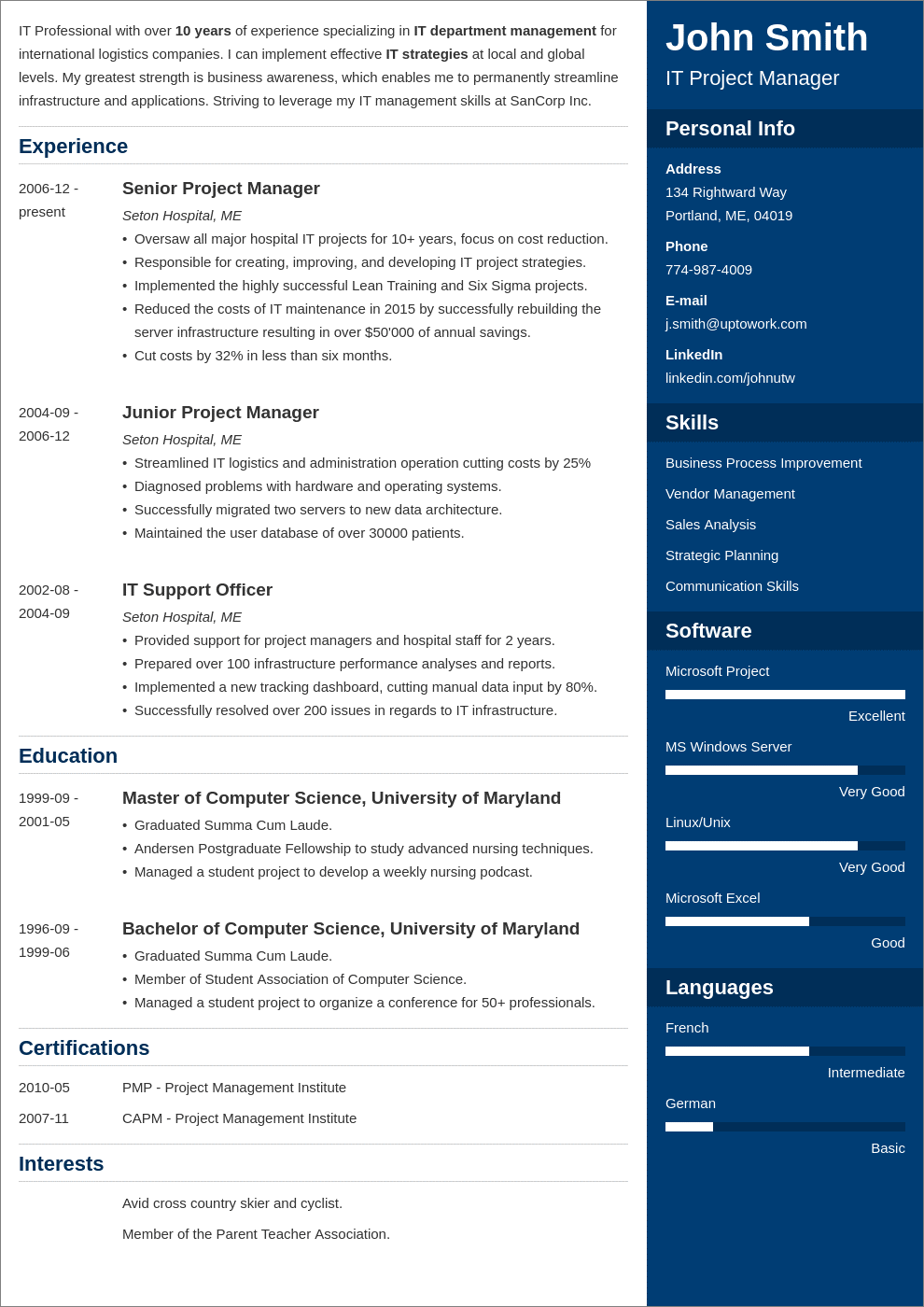 25 Resume Templates For Microsoft Word Free Download