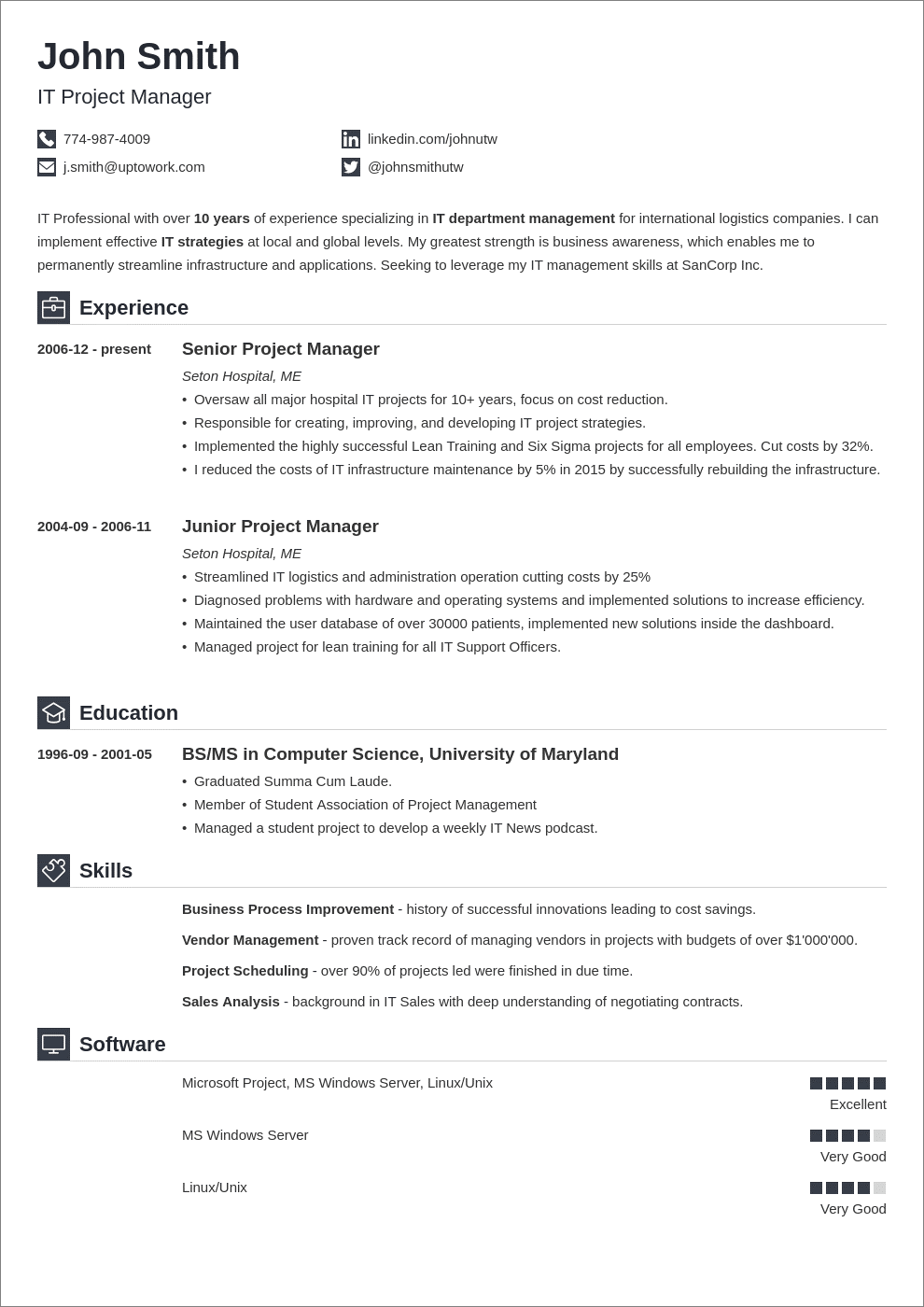 microsoft word template resume