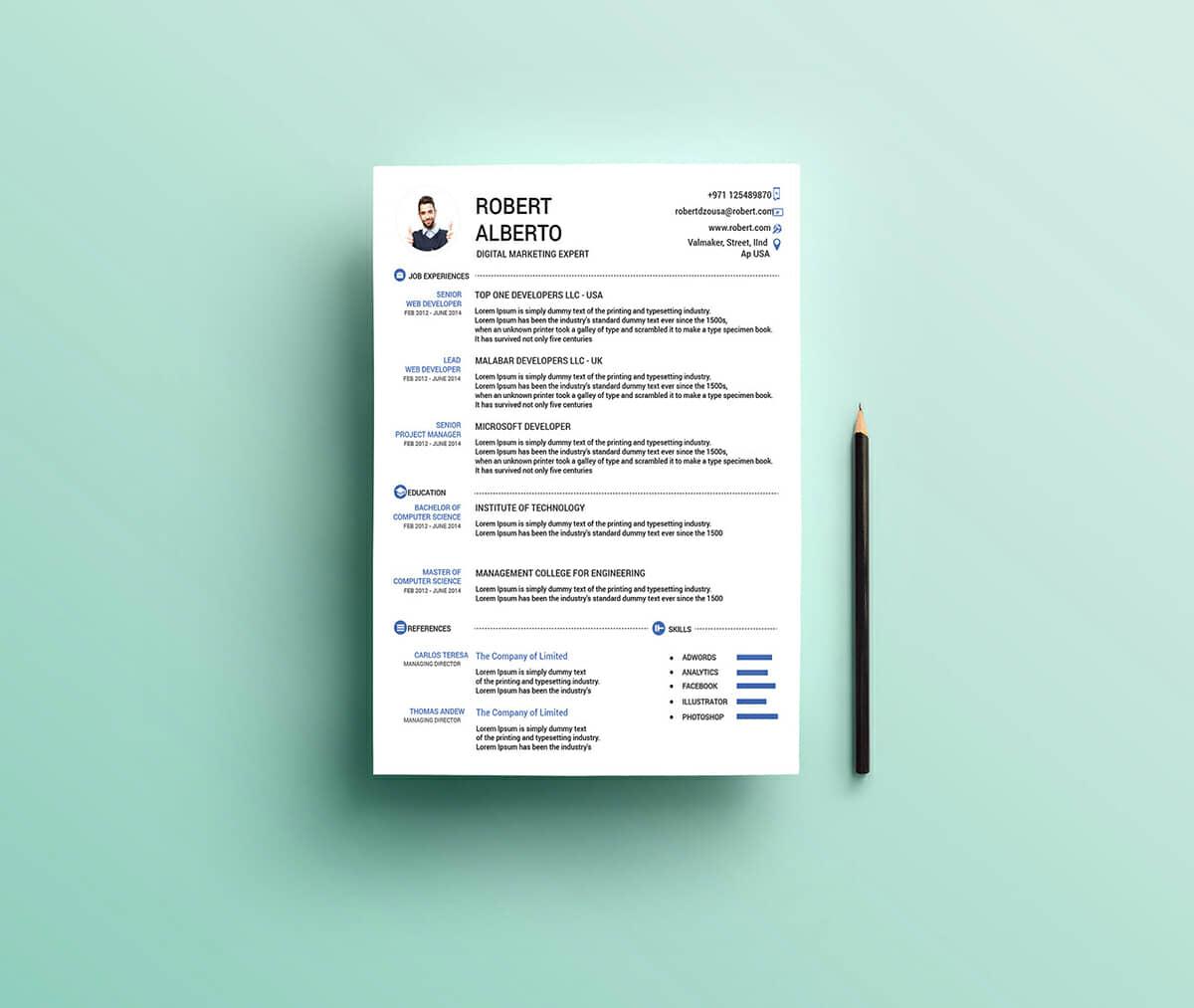 Moo Resume Templates