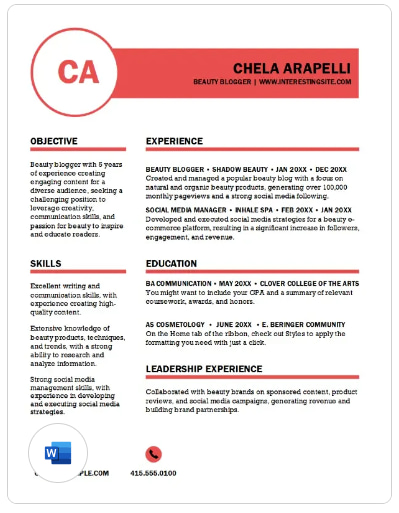 Best Resume Templates for Word to Download in 2024