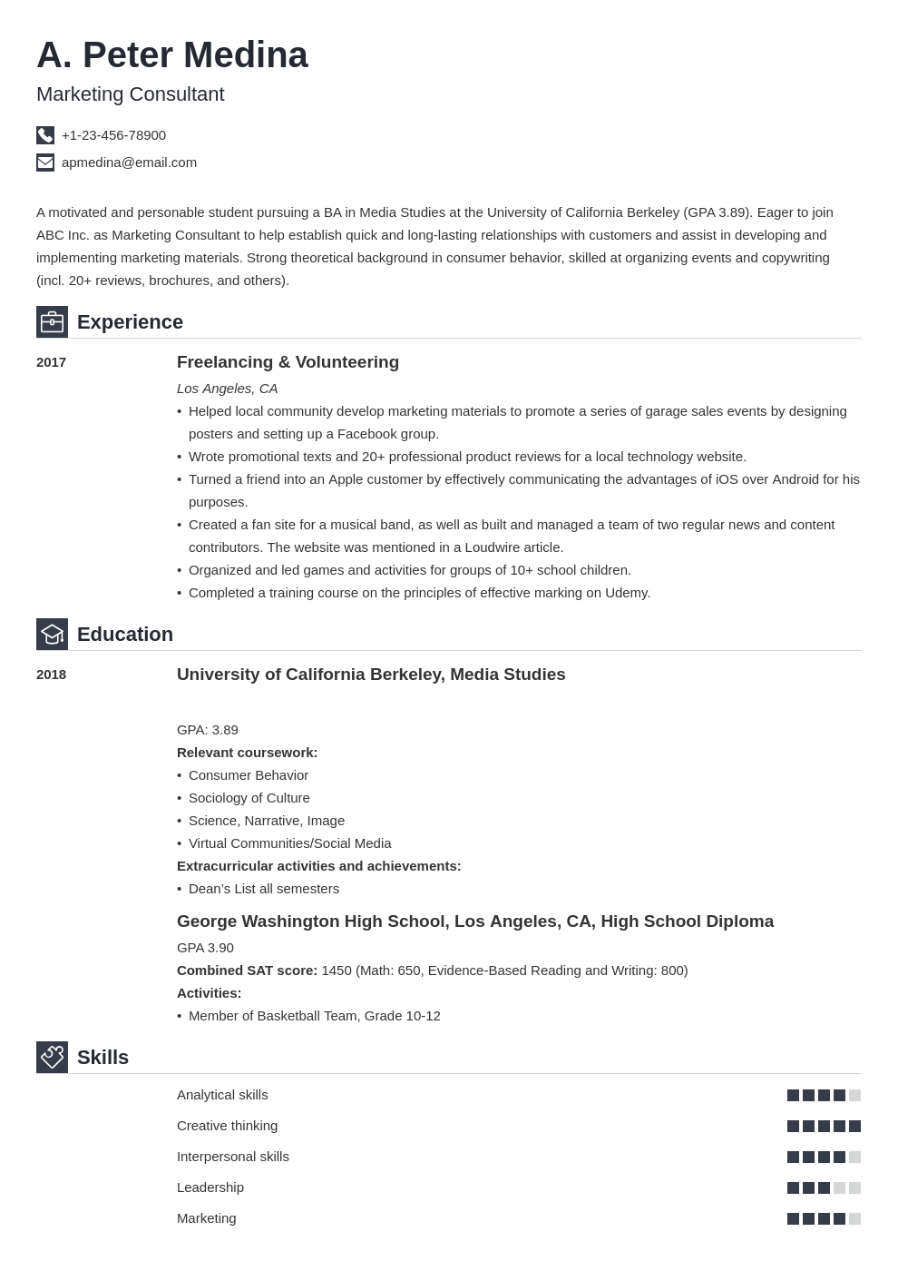 how-to-make-a-resume-with-no-experience-first-job-examples