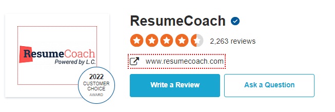 Sitejabber Resume Coach Review