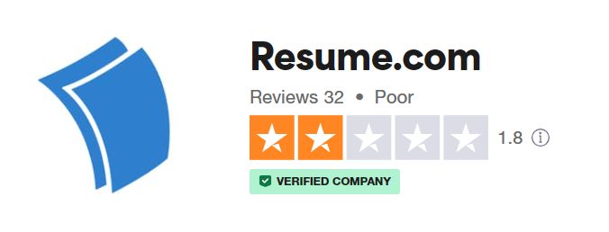 Resume.com Trustpilot Review