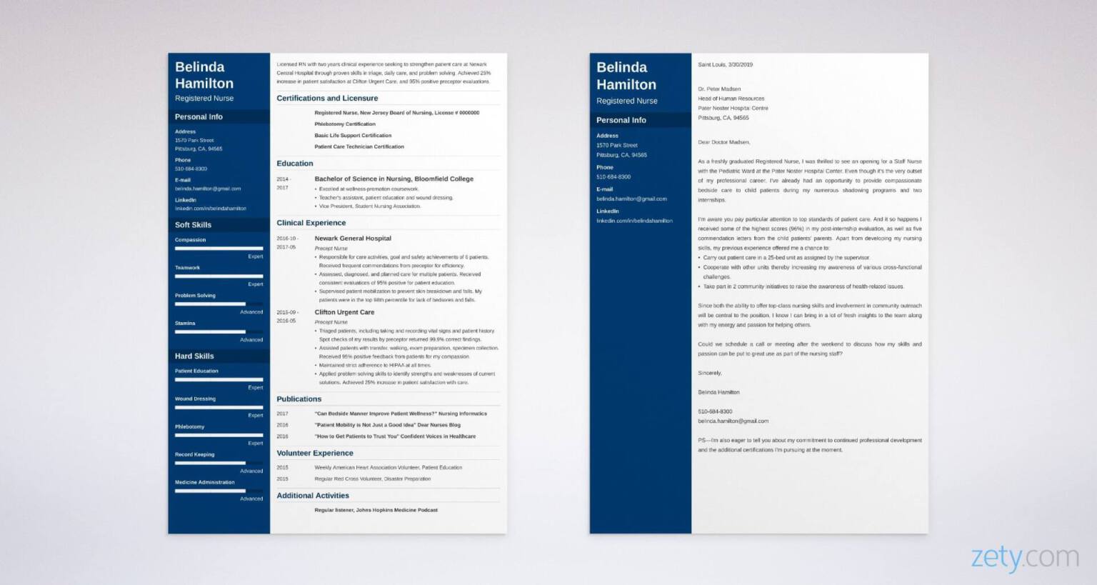 sample cover letter example