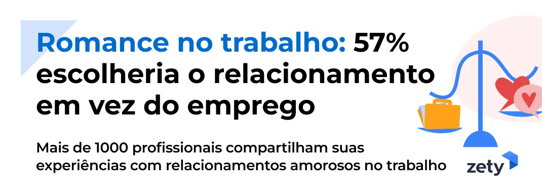 57% escolheria o relacionamento ao invés do emprego