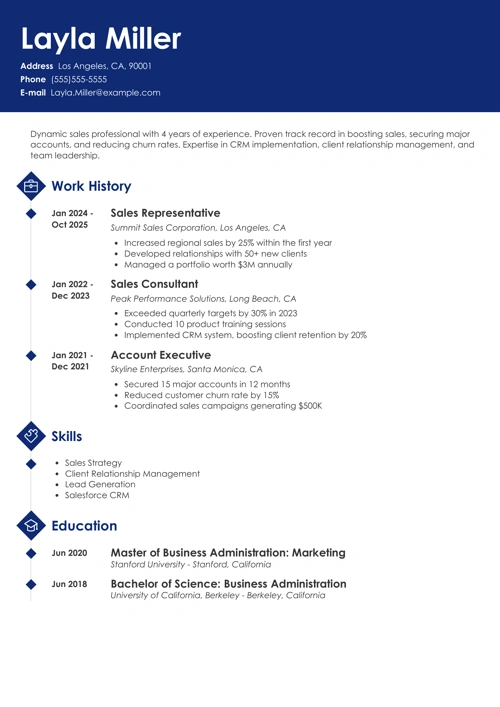 sample cover letter example