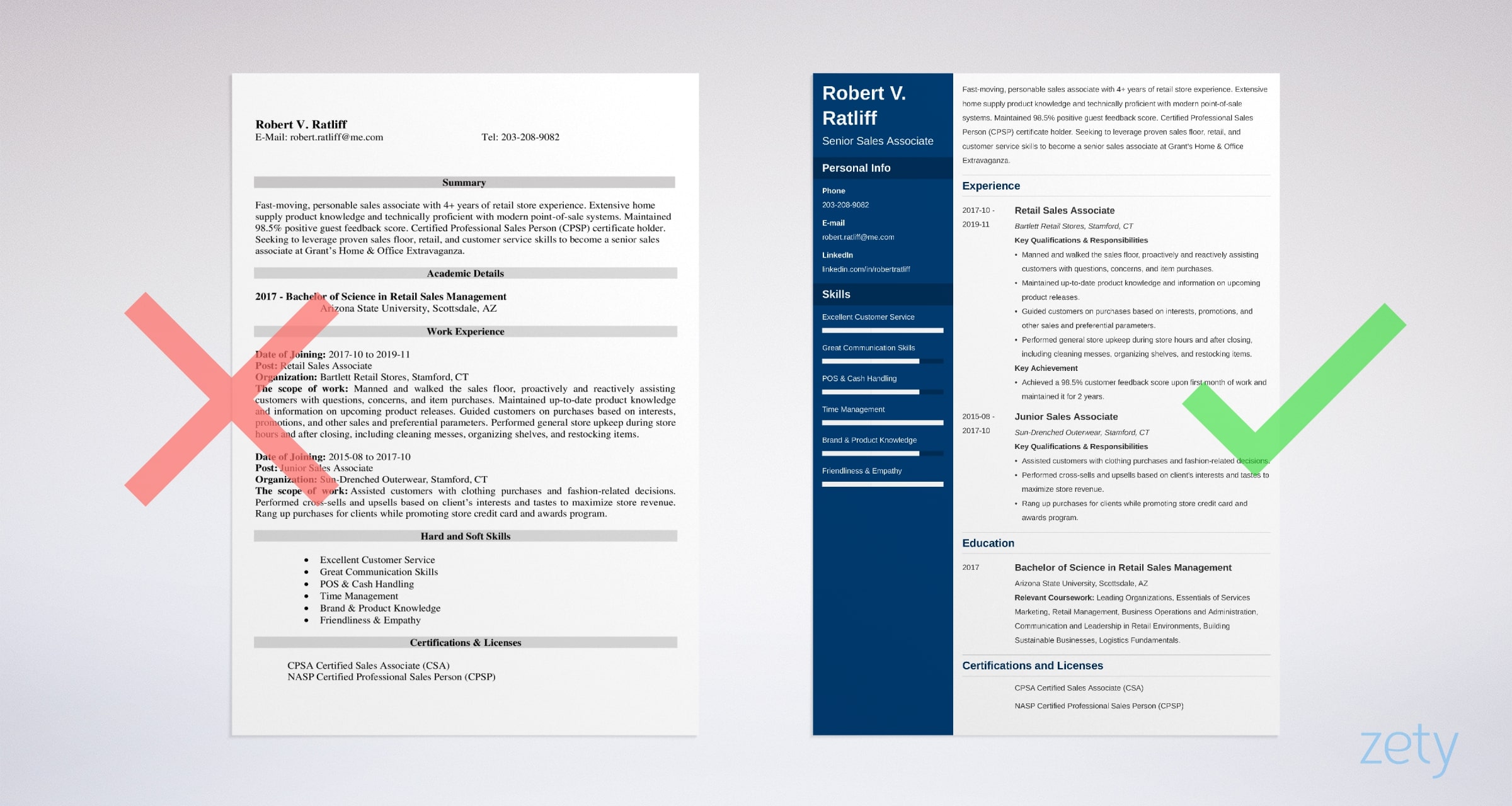 Sales Associate Resume Sample Complete Guide 20 Examples