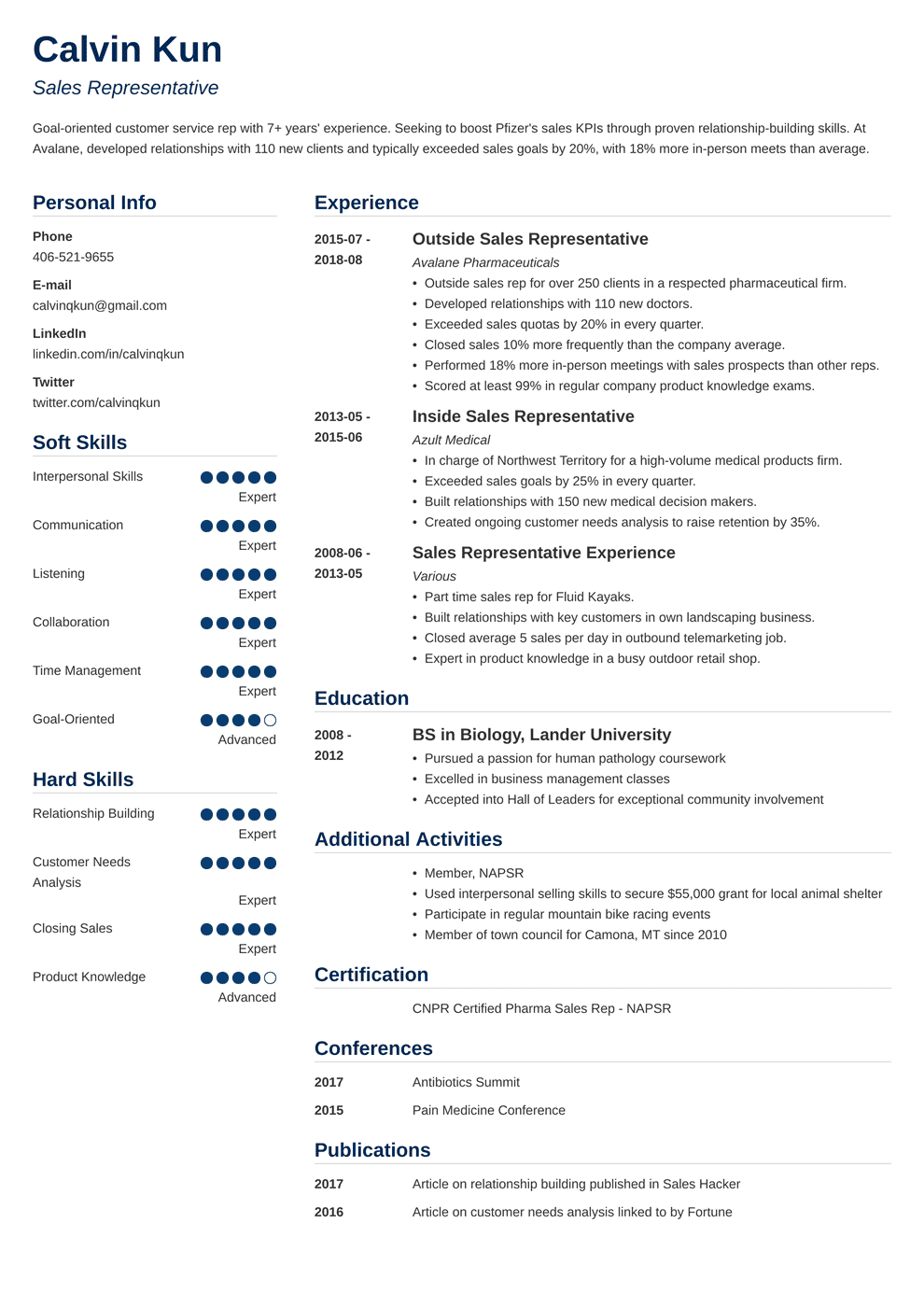 new homes sales representative resume