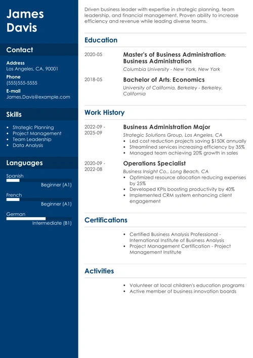 Scholarship Resume Examples [+Template with Objective]