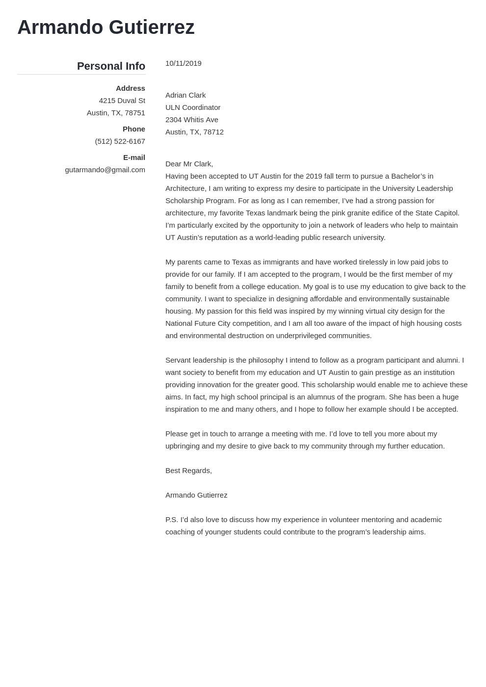 Cover Letter for Scholarship Application (Template & 21 Tips)