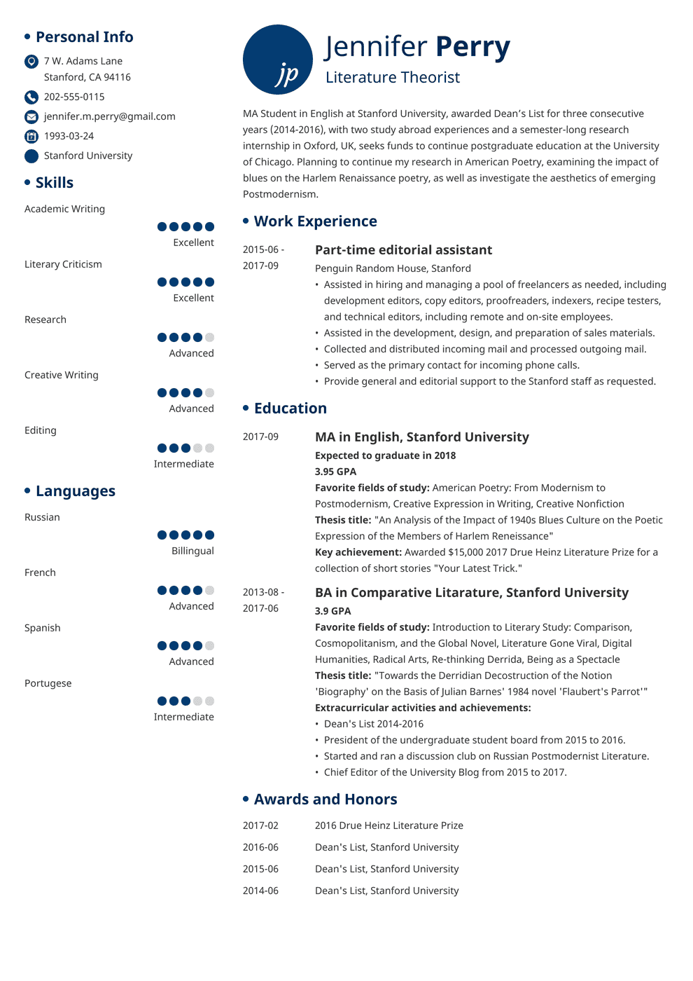 Scholarship Resume Examples Template With Objective 