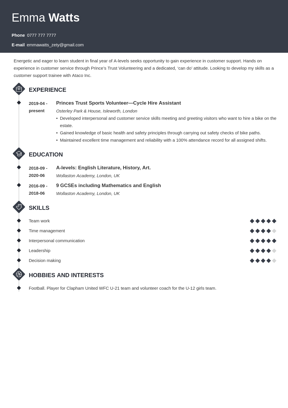 how-to-write-a-school-leaver-cv-template-examples