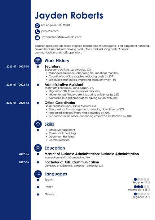 sample cover letter example