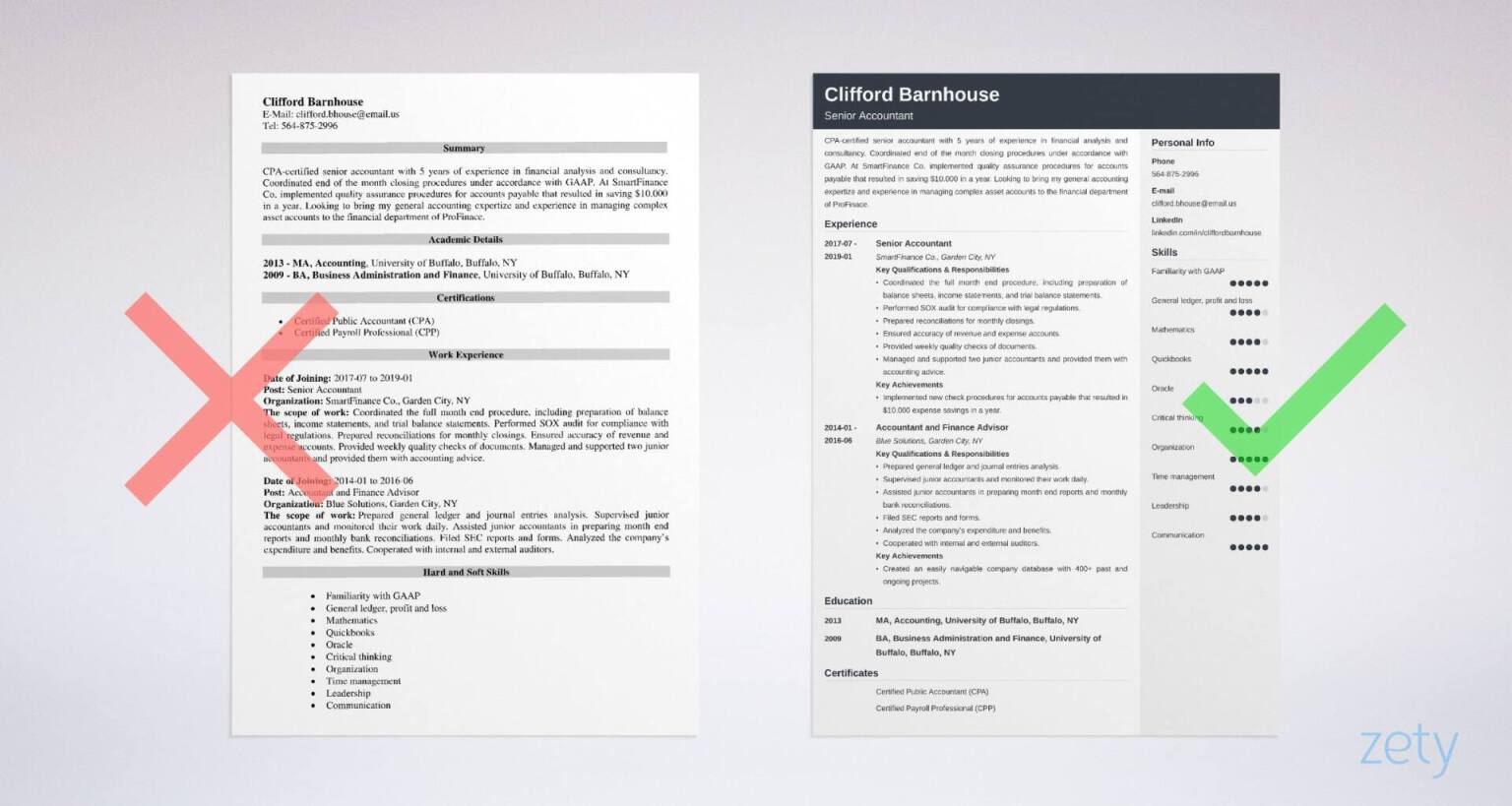 Senior Accountant Resume Sample 2021 (Guide & Tips)