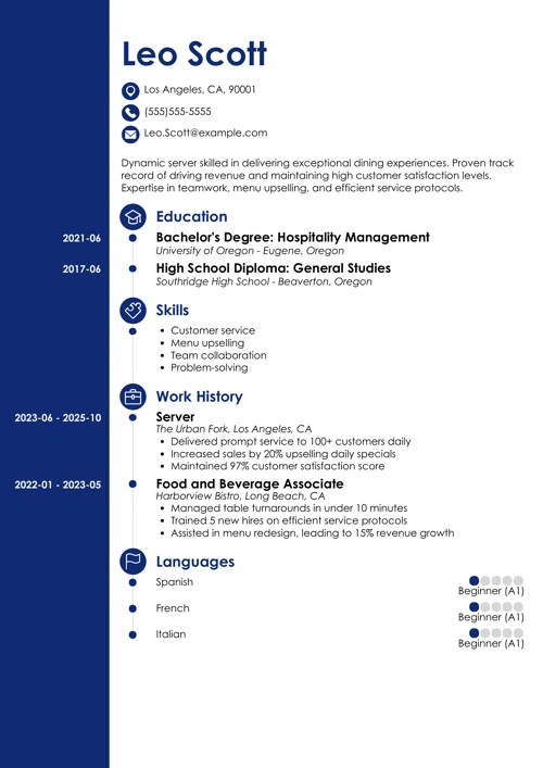 sample cover letter example