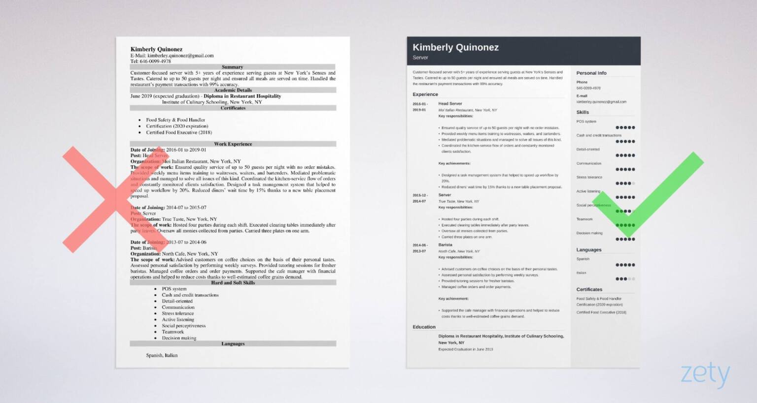 server-resume-examples-guide-20-tips