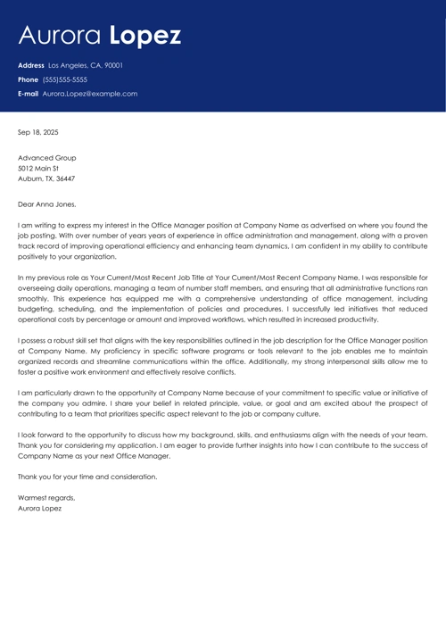 10 Short Cover Letter Samples & Writing Guide for 2025
