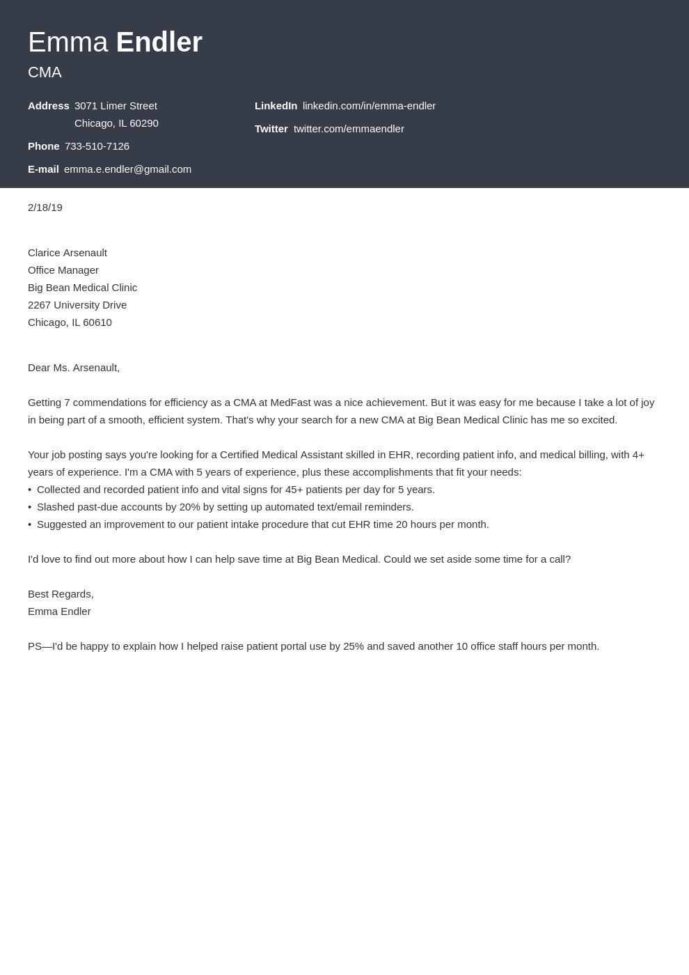 Short Cover Letter Email Sample : Wondering how to write a cover letter