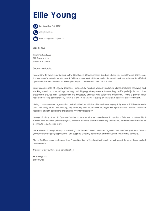 15 Basic & Simple Cover Letter Templates