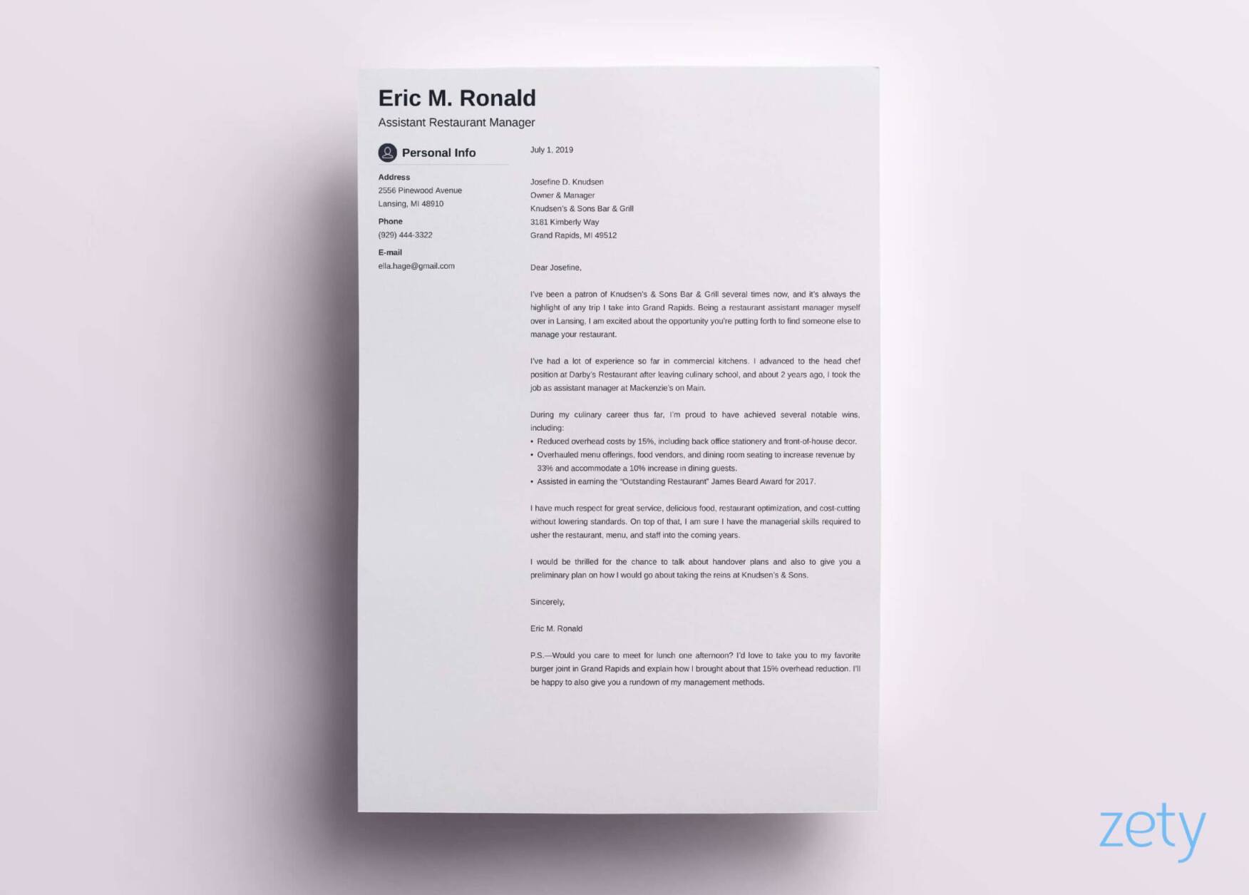 Top 14 Modern Cover Letter Templates To Download Now