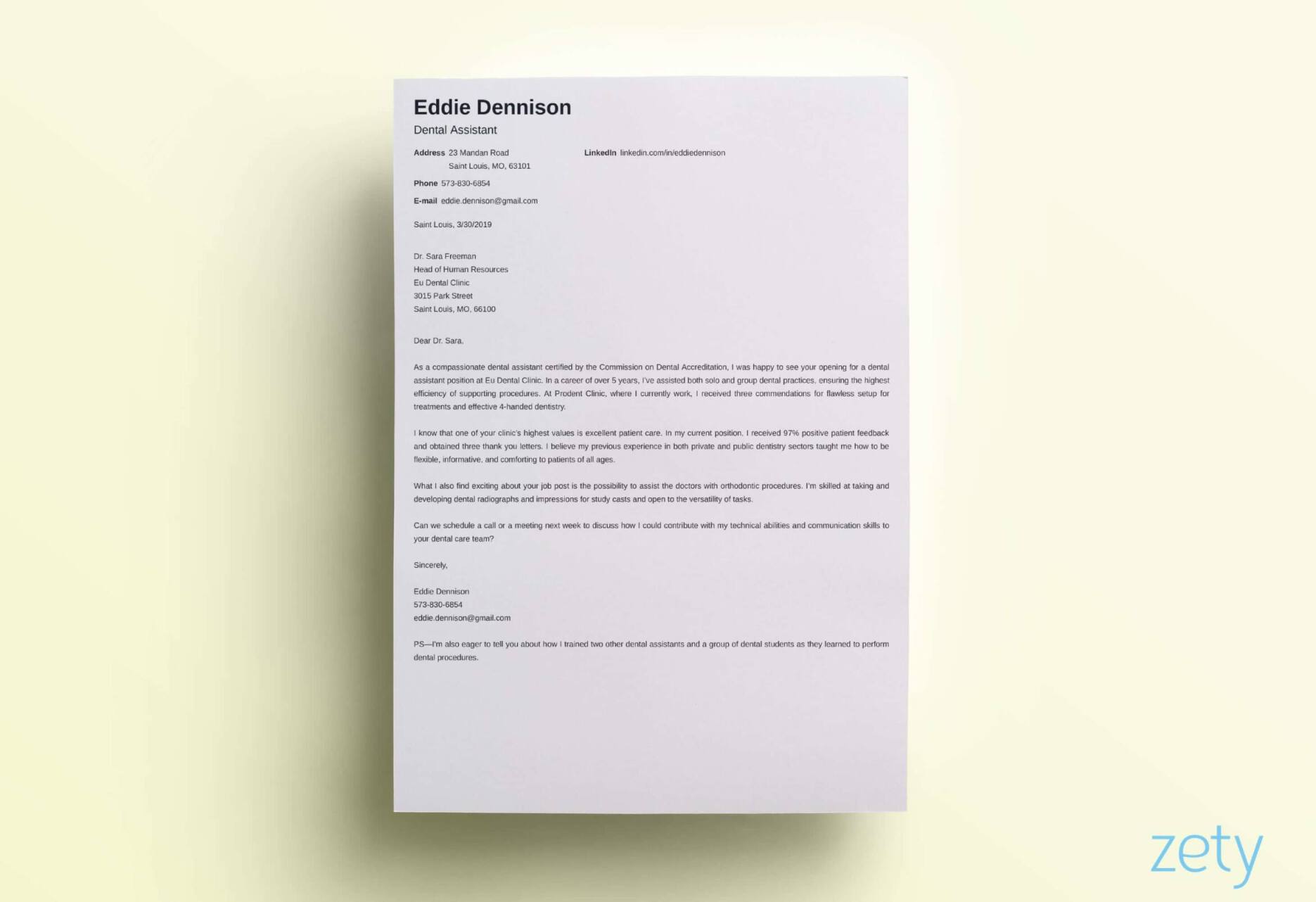 15 Basic Simple Cover Letter Templates