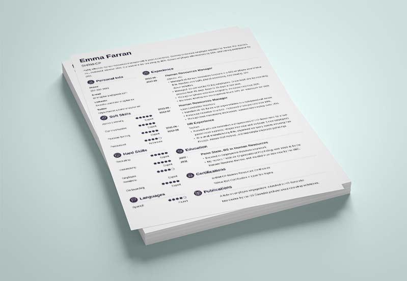 18+ Simple, Basic & Easy Resume Templates for 2025
