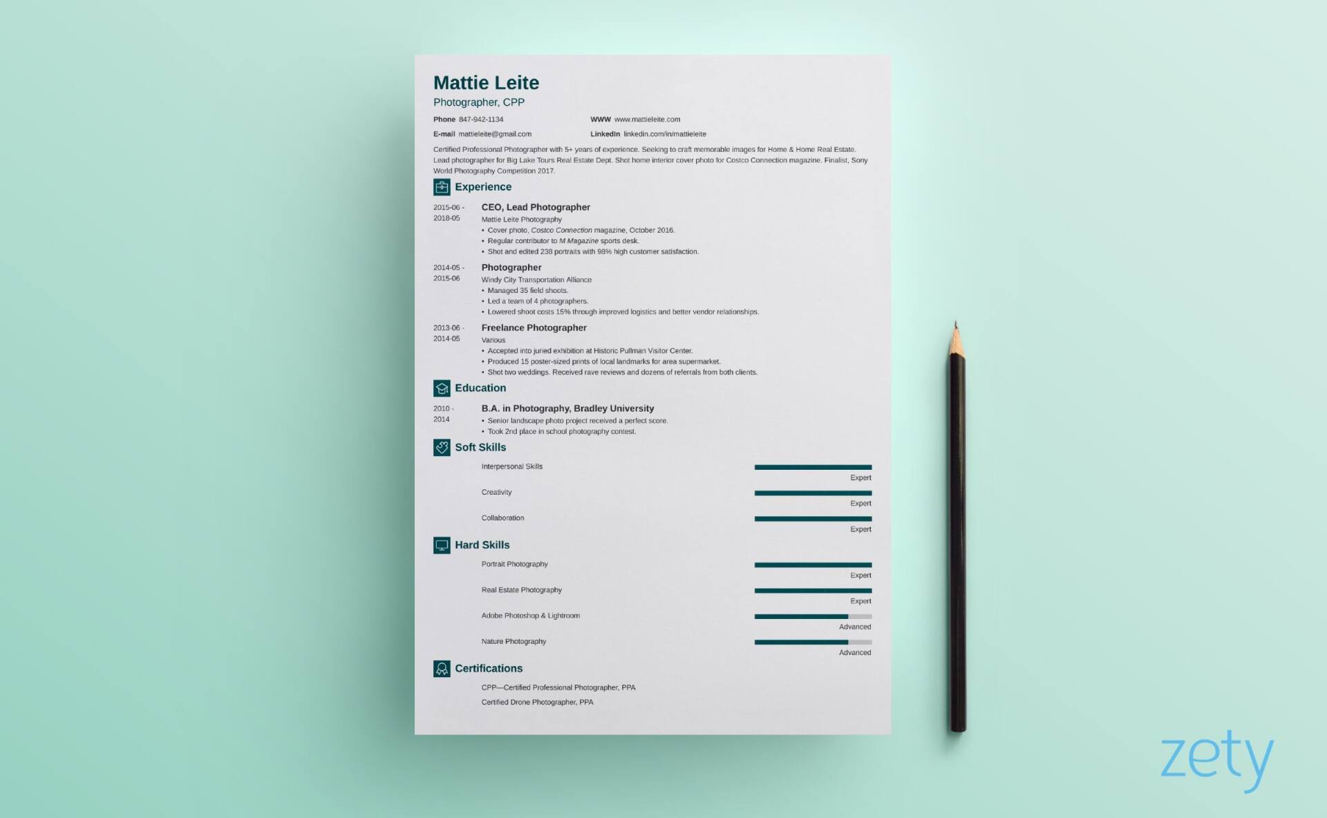 Resume Template Word 2018 from cdn-images.zety.com