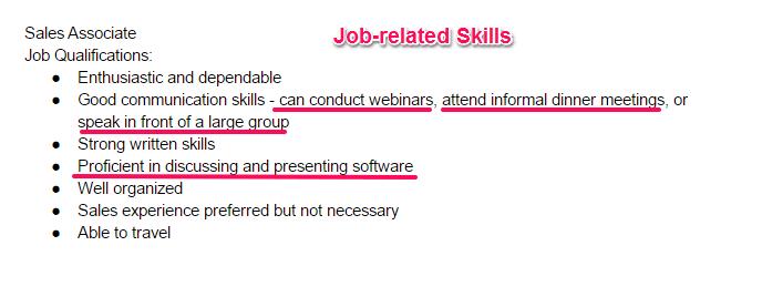 and key skills