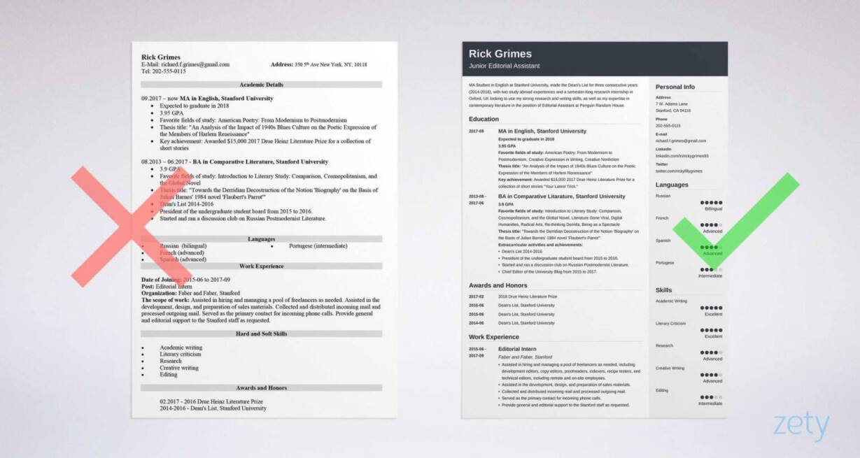 Student Resume Sample  Complete Writing Guide [with 20+ Examples]