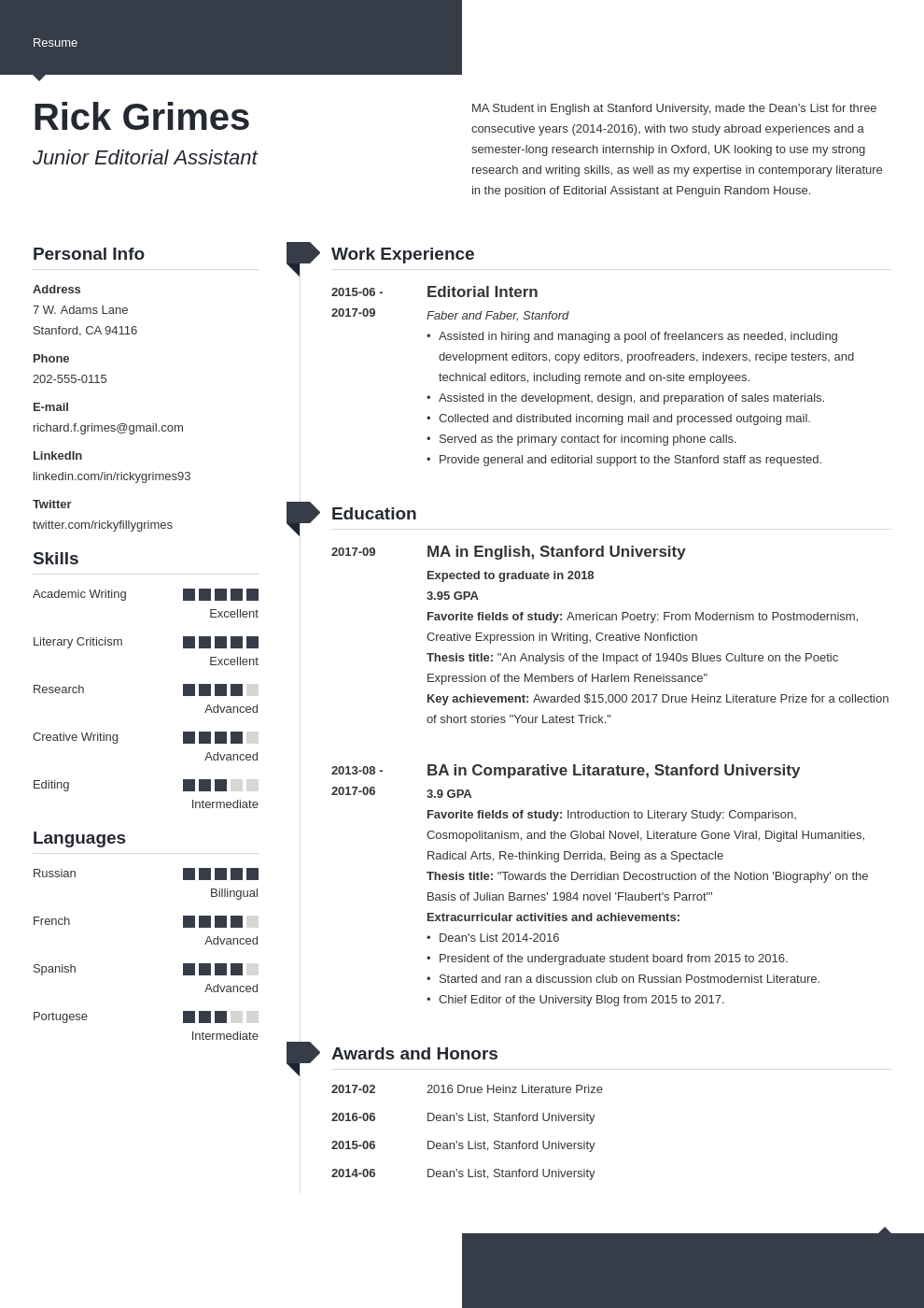 Student Resume Sample Complete Writing Guide With 20 Examples