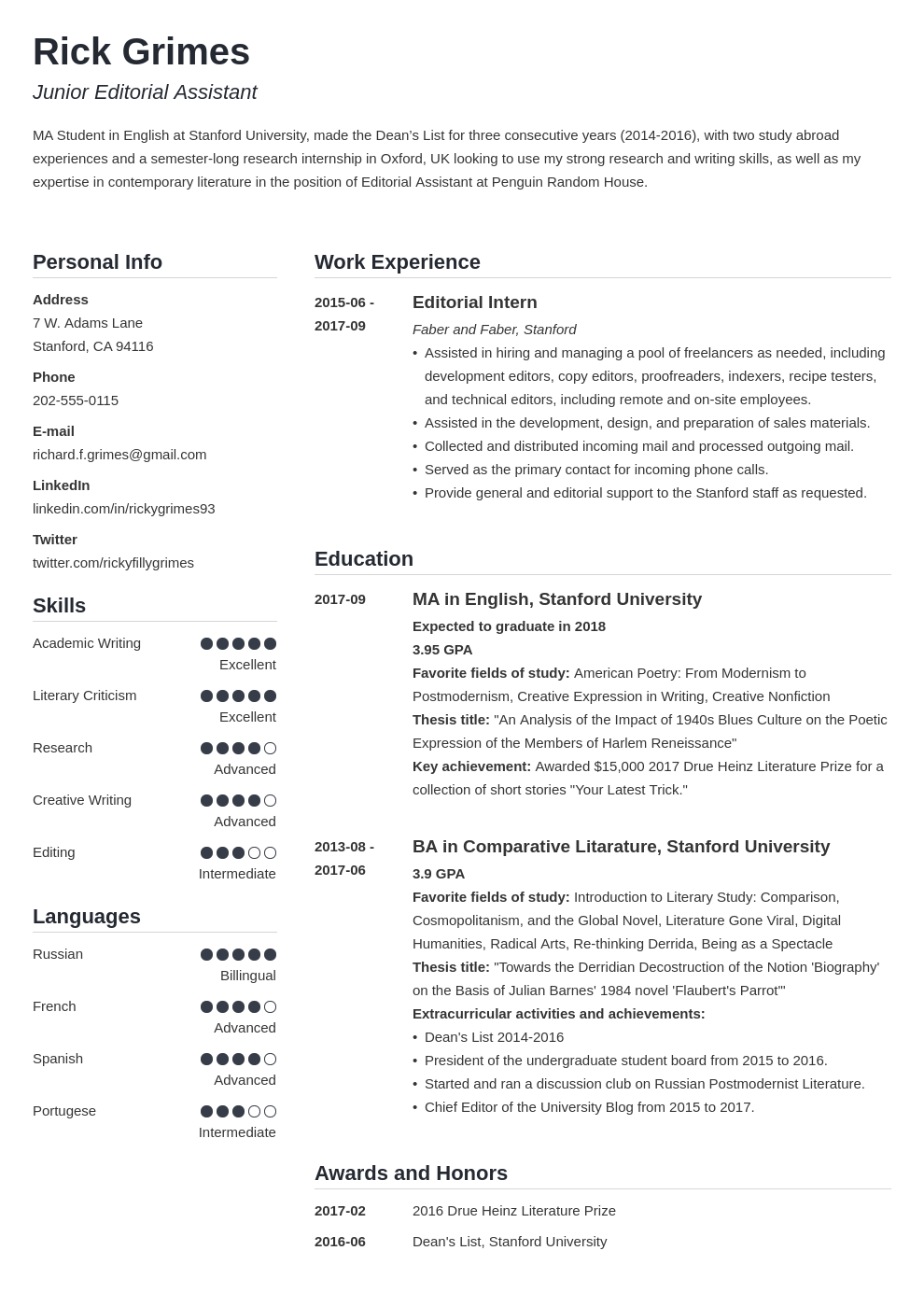 resume format for freshers with photo pdf   28
