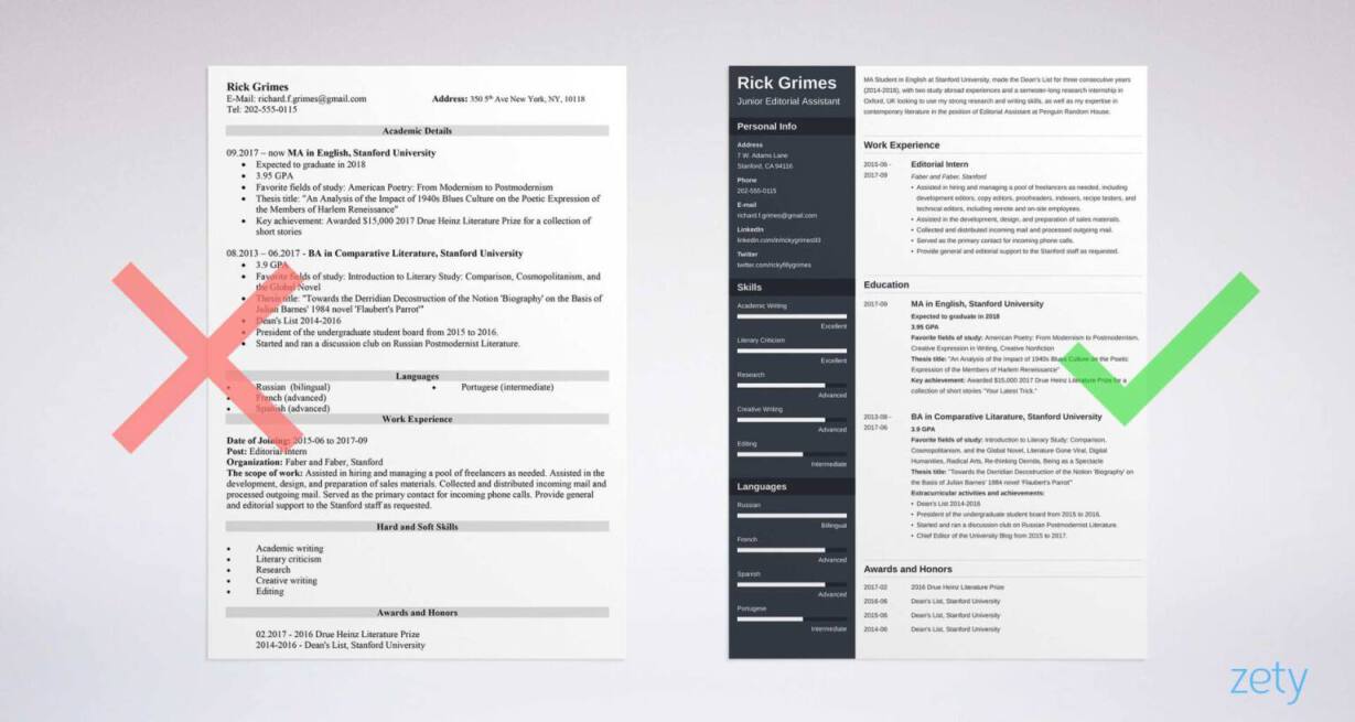 21+ Student Resume & CV Templates to Download Now Inside College Student Resume Template Microsoft Word