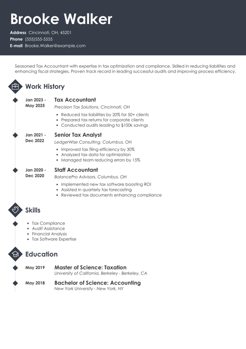 sample resume example