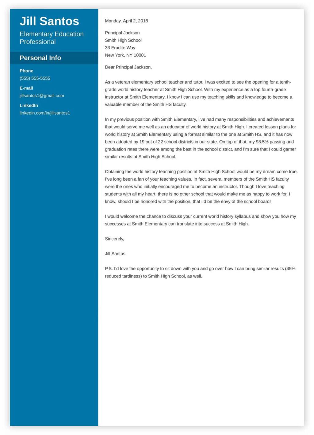 The best example of the importance of practical experience that comes to my mind is learning a foreign language. Experience Is The Best Teacher Examples : Teacher Cover Letter Examples Teaching Positions Education