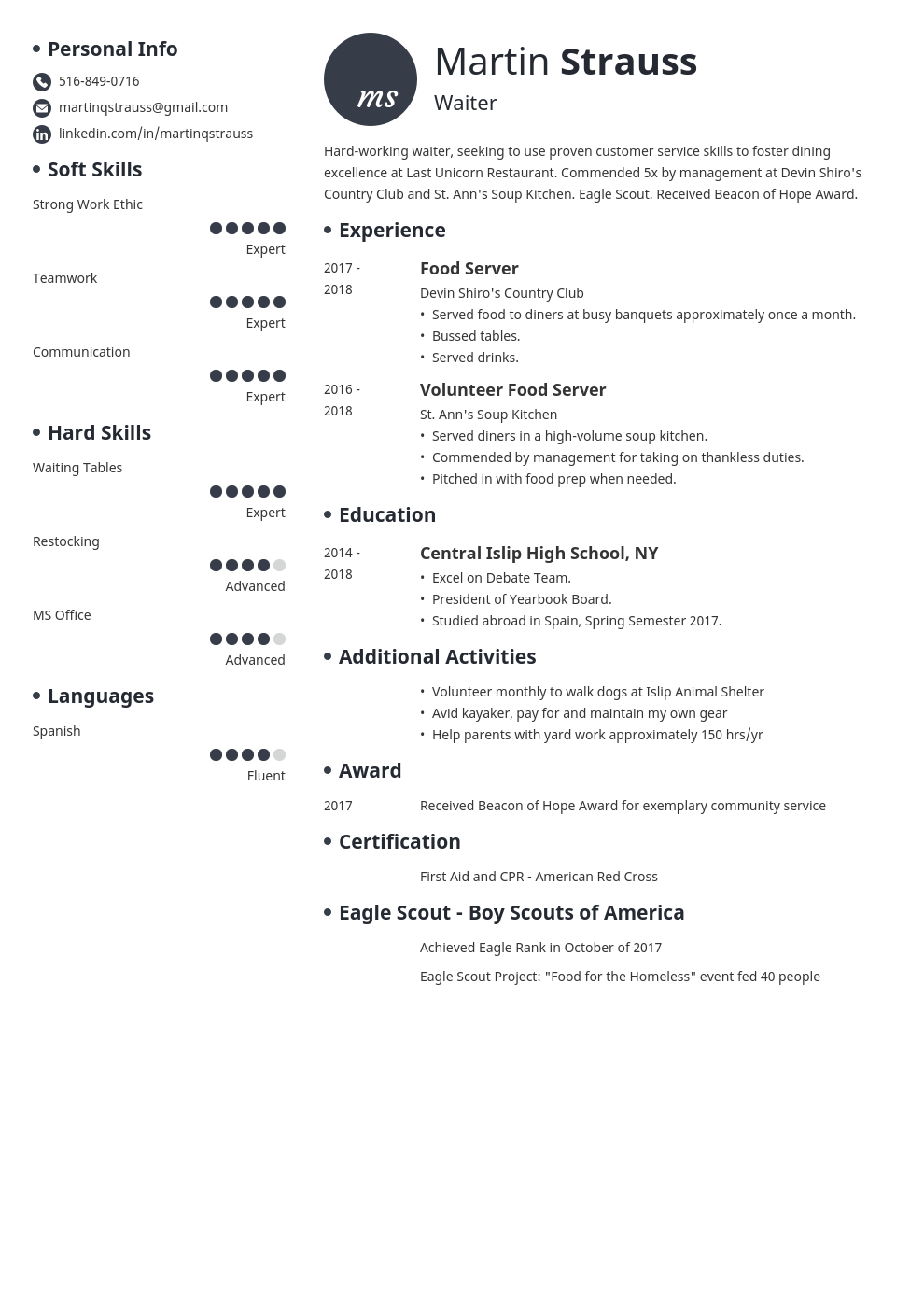 Resume Examples For Teens Templates Builder Guide Tips