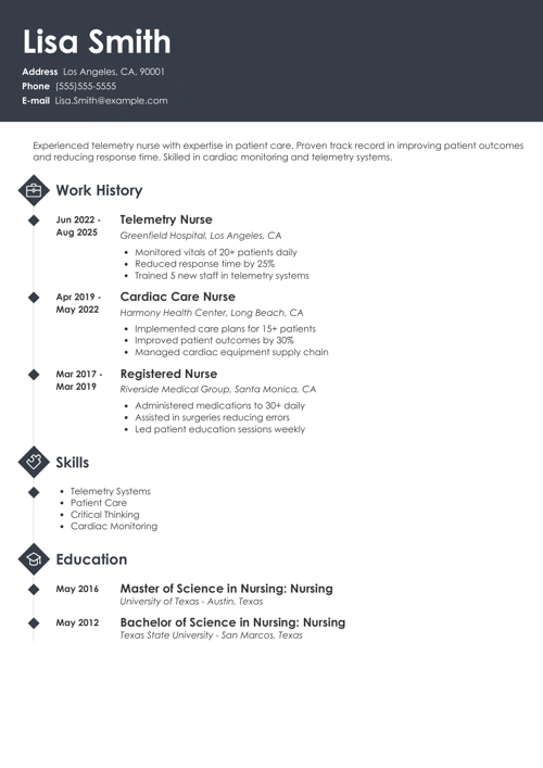 sample resume example