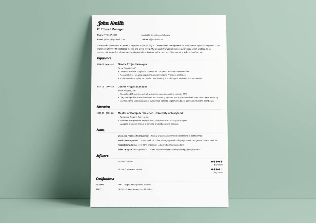 Best Make resume You Will Read This Year