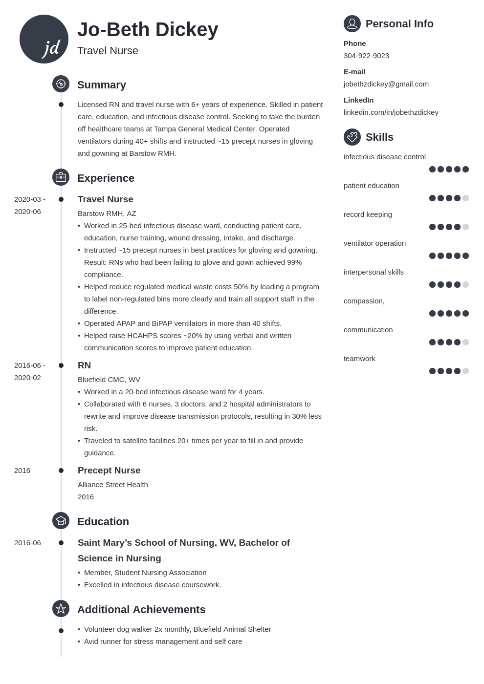 Travel Nurse Resume Examples and Guide [10+ Tips]