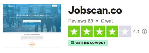 trustpilot jobscan rating