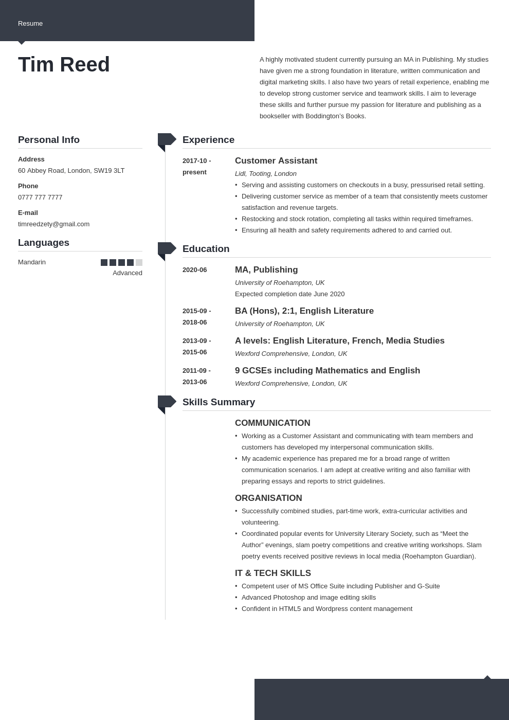 Student CV: Template + 20 Examples Also With No Experience