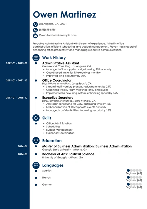 sample resume example
