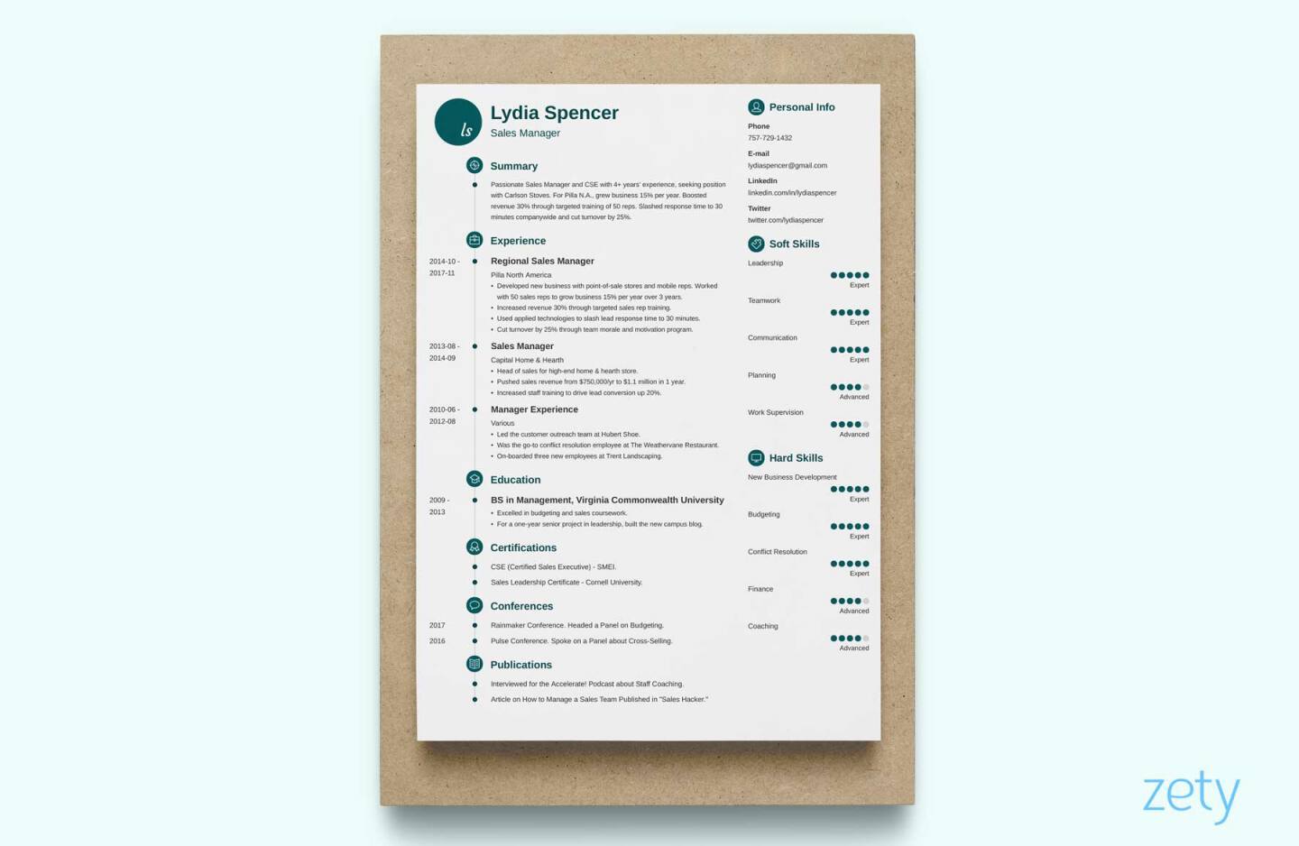 cv design template