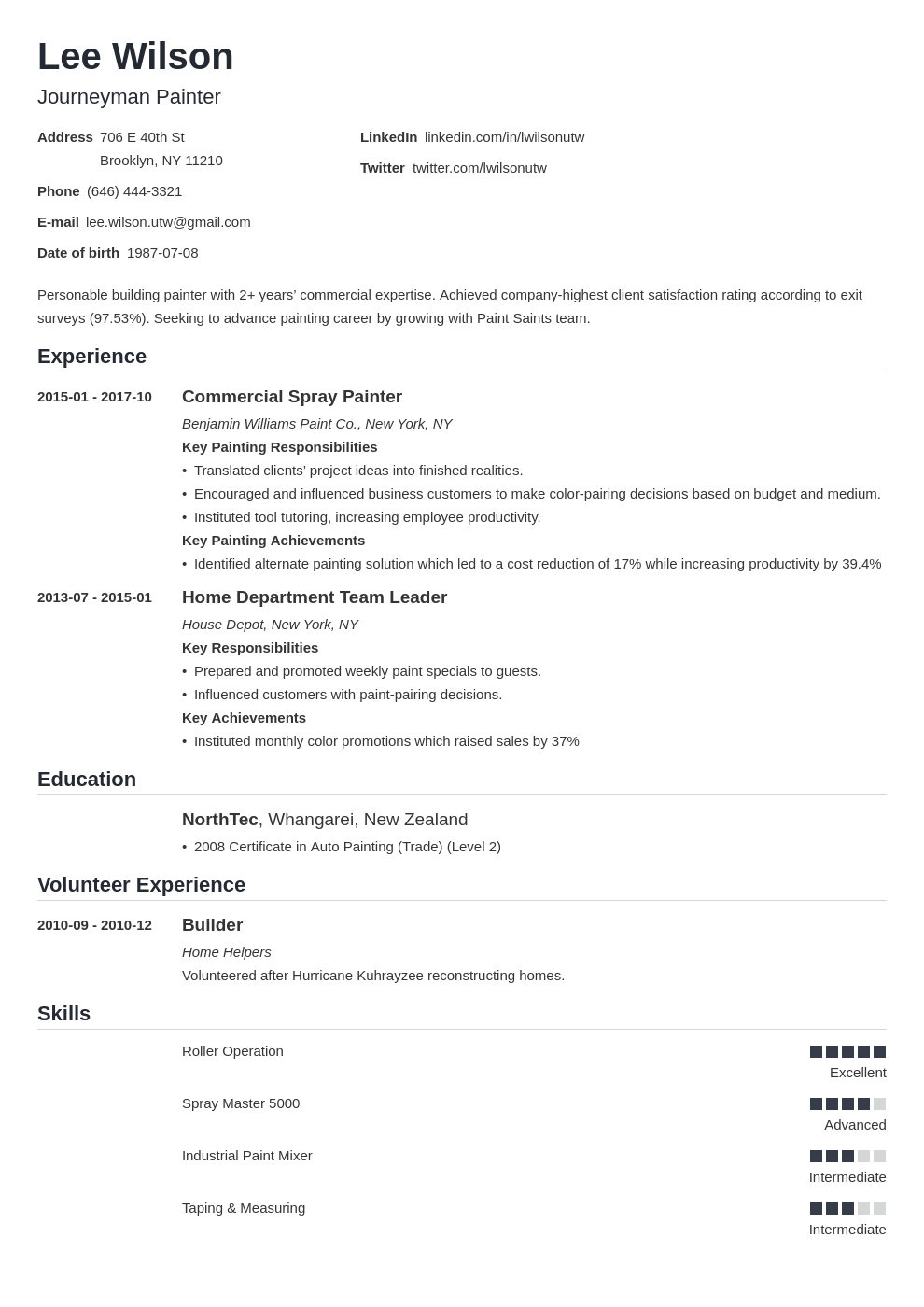 15 Unique Resume Templates To Download Use Now