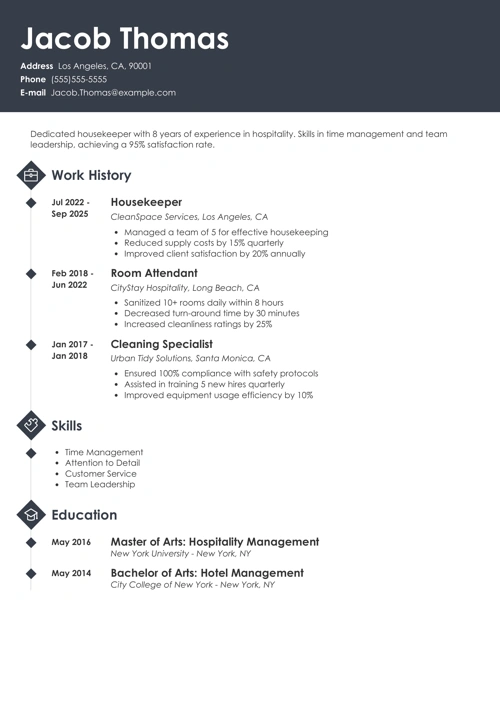 sample resume templates