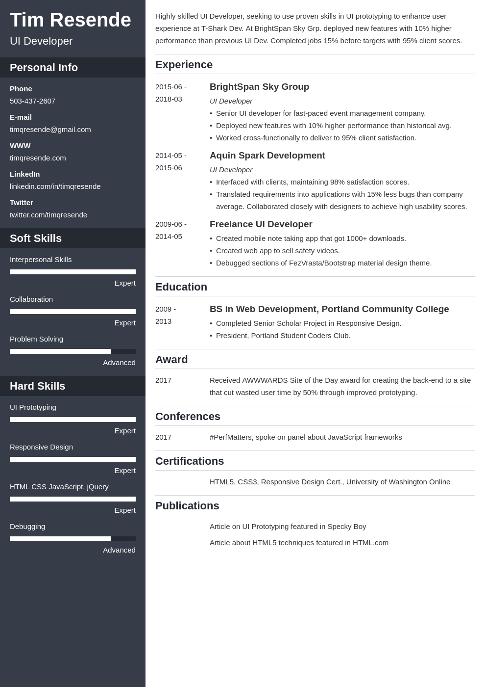 4 Ui Ux Resume Samples Guide With Templates Skills