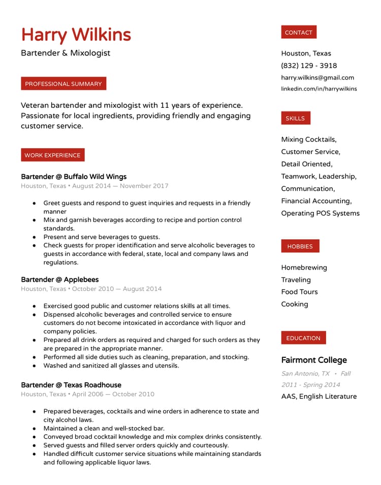 Easy Resume Vanderbilt Resume Template