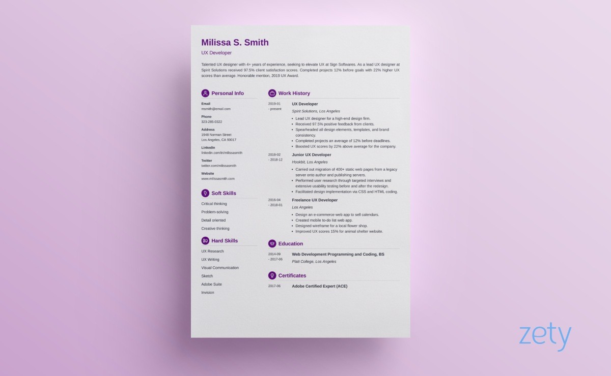 visual resume templates crisp